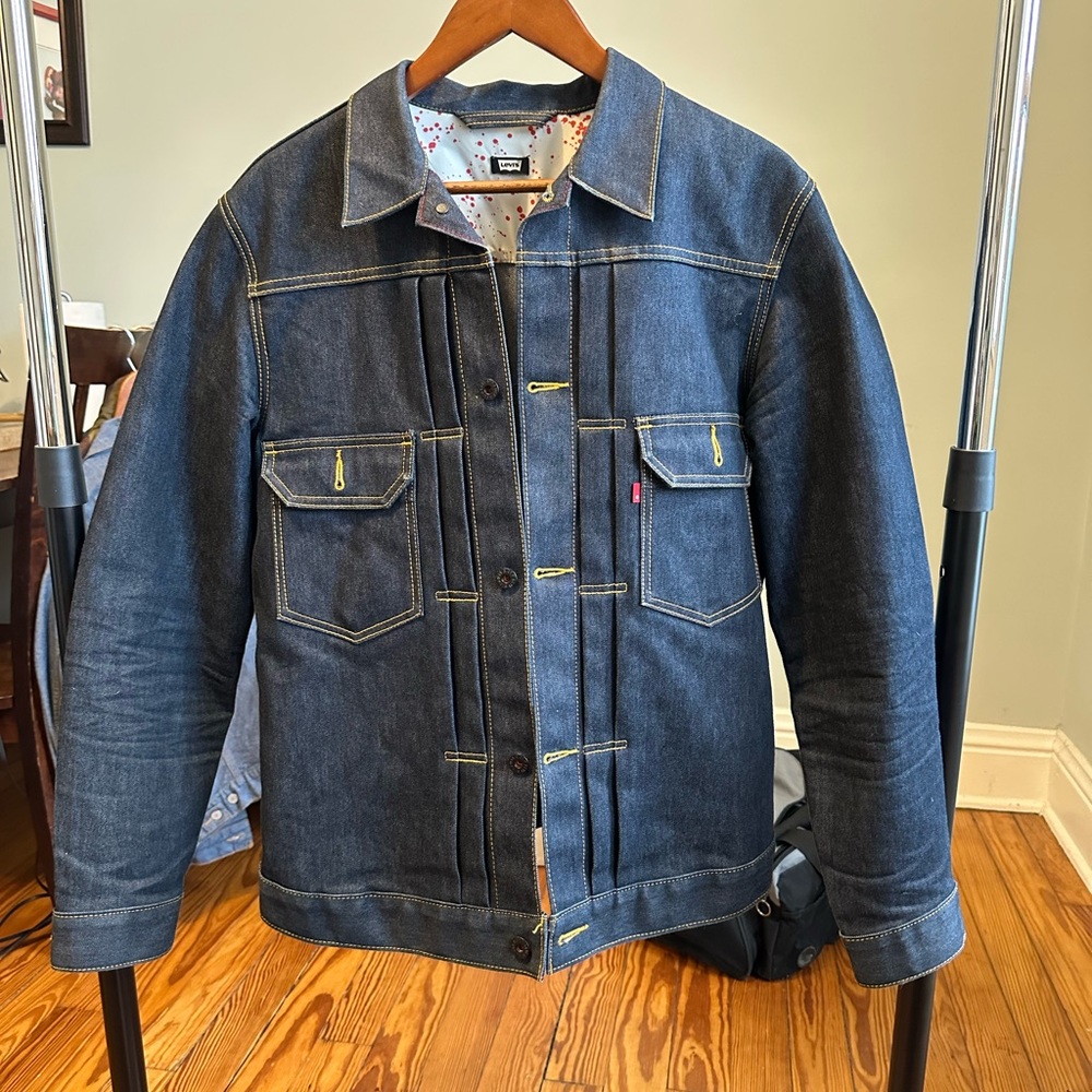 Levi's Blue Denim Lightweight Jacket